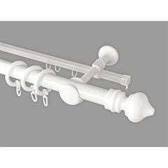 Карниз металлический Skandinavia Delfa СК-010/280/1SH RB