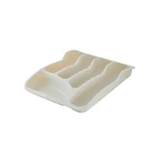 Knife and fork holder Aleana white rose