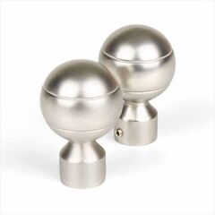 Комплект из 2-х наконечников Delfa Каро СН-16-234-29 хром матовый