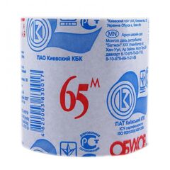 ტუალეტის ქაღალდი Obukhiv 65 მ