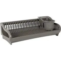Сушка для посуды Aleana 2 в 1 53x23x19 см какао