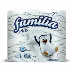 ტუალეტის ქაღალდი Familia PLUS 8ც