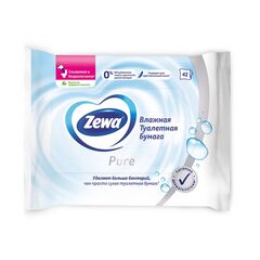 Влажные салфетки Zewa Pure 42 шт