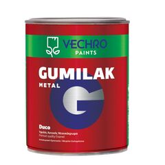 Краска маслянная для металла Vechro Gumilak metal база P шелковистый 750 мл