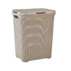 Linen basket Aleana Rotang 50l cocoa