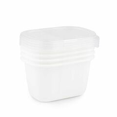 Container set Rotho 4 x 0.75 l FREEZE