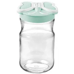 Glass jar with plastic lid TITIZ KC-227-1817 720 ml