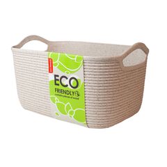 Корзина Aleana Jute S белая роза