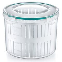 Plastic container sealed with sieve Irak Plastik LC-650 2.5 l