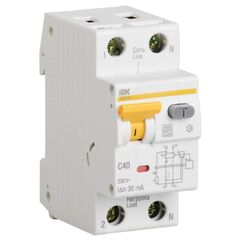 დიფერენციალური ავტოამომრთველი IEK C32 32A 30mA