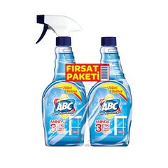 Glass cleaner ABC 750 ml + 750 ml