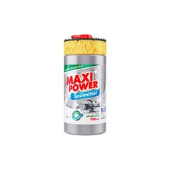 Dishwashing liquid with sponge Maxi Power Platinum 1 l