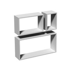 Полка Domax FRS 1 floating shelf white 600/380/170