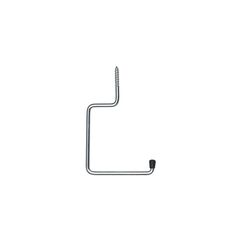 Hook Domax HW Self - Screwing hook 170x110 mm