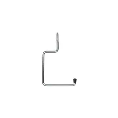 Hook Domax HW Self - Screwing hook 170x110 mm