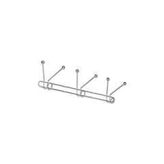 Clothes hanging hook Domax WUD 2 Clothing wall hook 500 CH