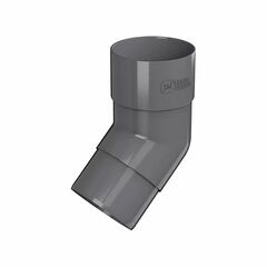 მუხლის მილის Technonicol 125/82 PVC 135° ნაცრისფერი