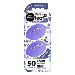 Ароматизатор Aroma Car 3D Leaf Blueberry 13 гр