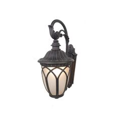 სანათი ბაღის რეტრო New Light E27 შავი XTY 7508 RT