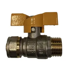 Кран шаровый для газ IFAN 16-1/2 н.р