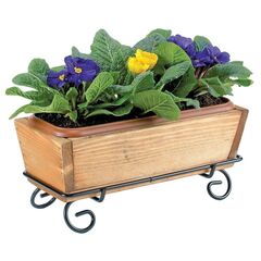 Flower hanger made of wood MINILEGNO 35x14x16 cm