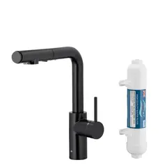 Kitchen faucet KFA Duero Basic Black / HYDRO