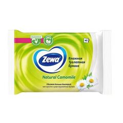Влажные салфетки Zewa 40 шт ромашка