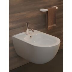 Wall-hung bidet Valadares ''Nautilus white''