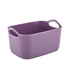 Корзина Aleana "Jute" S сиреневая