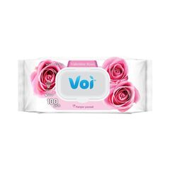 Влажные салфетки Voi Valentine Rose 100 шт