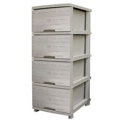პლასტმასის კომოდი Aleana 45x39x95 სმ