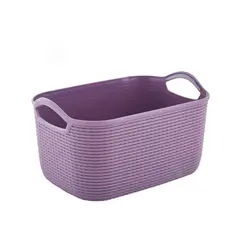 Корзина сиреневая Aleana LLC Jute M