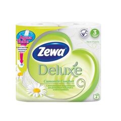 ტუალეტის ქაღალდი Zewa Deluxe გვირილა 4 ც
