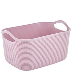 Корзина Aleana "Jute" S розовая