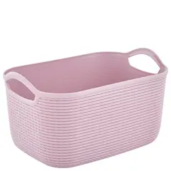 Корзина Aleana "Jute" S розовая