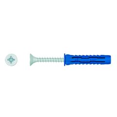 Universal dowel RawlPlug 06x50 mm with screw 4.5x60 mm 50 pcs 4ALL-06050+4560¶