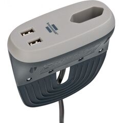 Удлинитель Brennenstuhl 1х3м 2хUSB антрацит серый