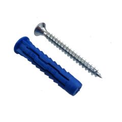 Universal dowel RawlPlug 08x65 mm with screw 5.0x80 mm 50 pcs 4ALL-08065+5080