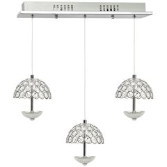საკიდი Milagro VENUS LED 3 5W 4000K 1050Lm ქრომი