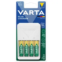Зарядное устройство с аккумуляторами Varta 57657101451 4xAA/AAA