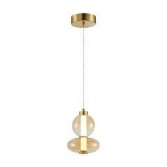 Подвес Milagro ML0345 DAPHNE LED 12W 3000K янтарь