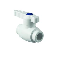 Ball valve full bore ROSTURPLAST  PN25 Ø32