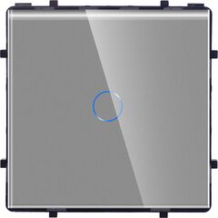 Выключатель без рамки сенсор Socket Elegant Wireless Wi-Fi 1 серый
