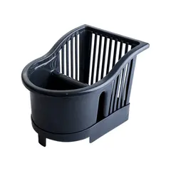 Knife-fork holder Aleana 17x13x14 cm anthracite