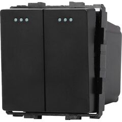 Switch Socket Style 2 2G-2W black