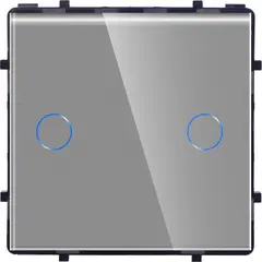 Switch without frame sensor Socket Elegant Wireless Wi-Fi 2 Gray