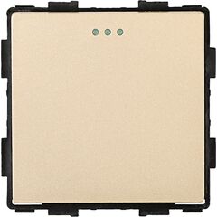 ჩამრთველი Socket Style 1 1G-2W ოქროსფერი