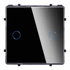 Выключатель без рамки сенсор Socket Elegant Wireless Wi-Fi 2 черный