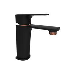 Washbasin faucet Rubineta Modena 18 BK RG black