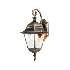 სანათი ბაღის New Light E27 1x IP44 ოქროსფერი შავი 1117S